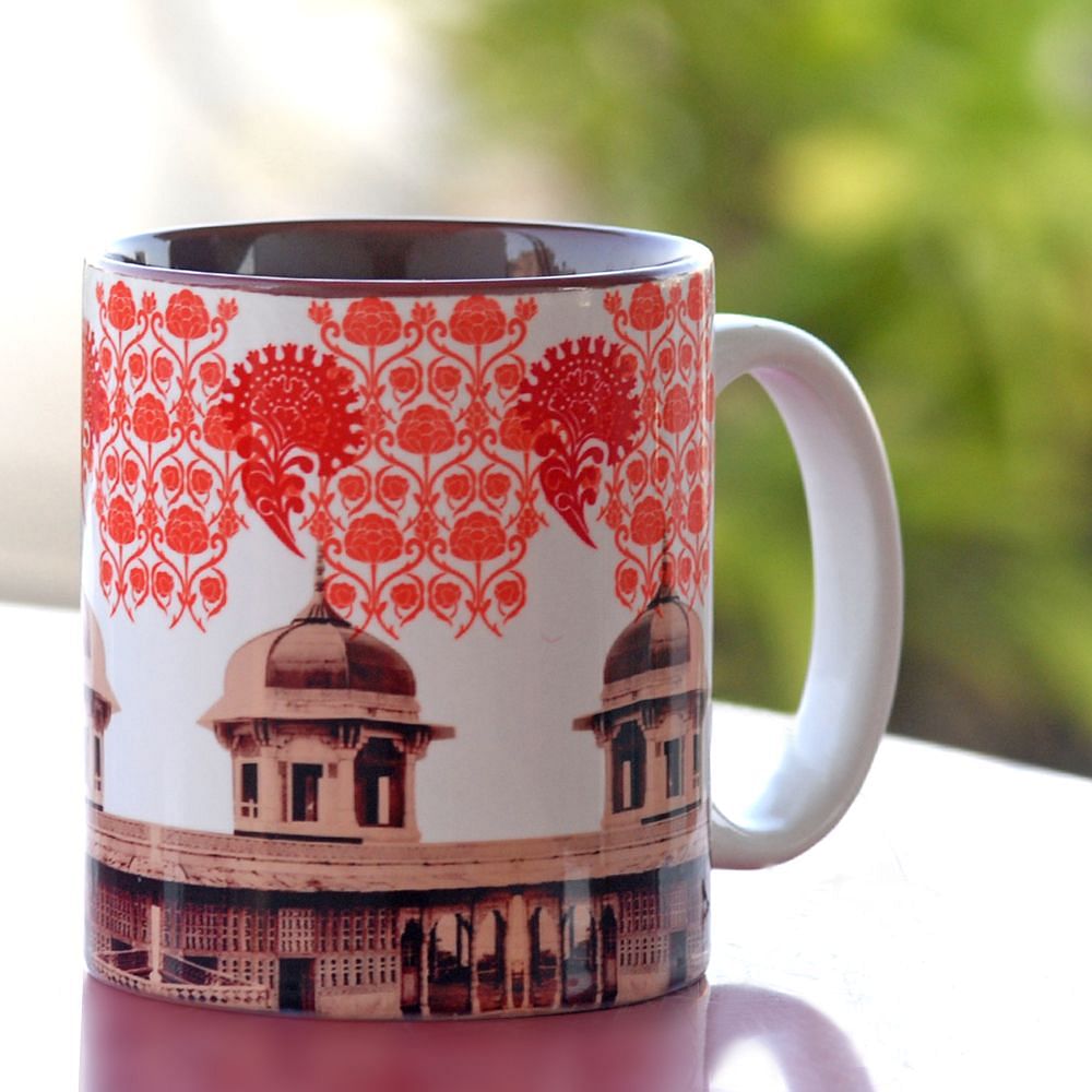 Floral Overlay Mug