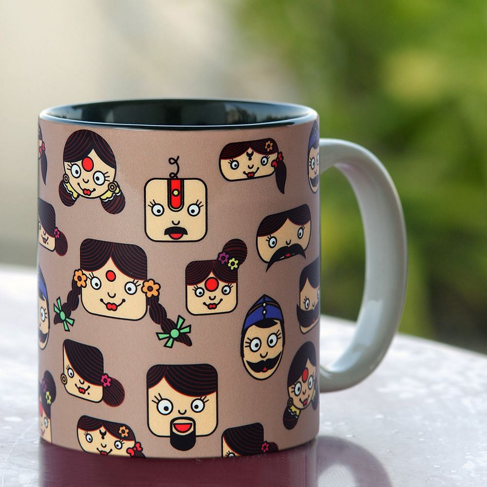 Faces Mug