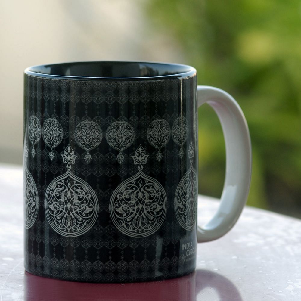 Carved Circles Mug
