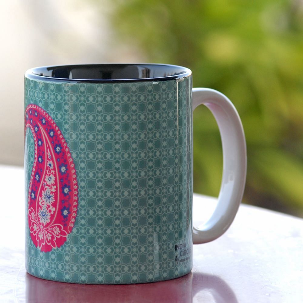 Pink Paisley Coffee Mug