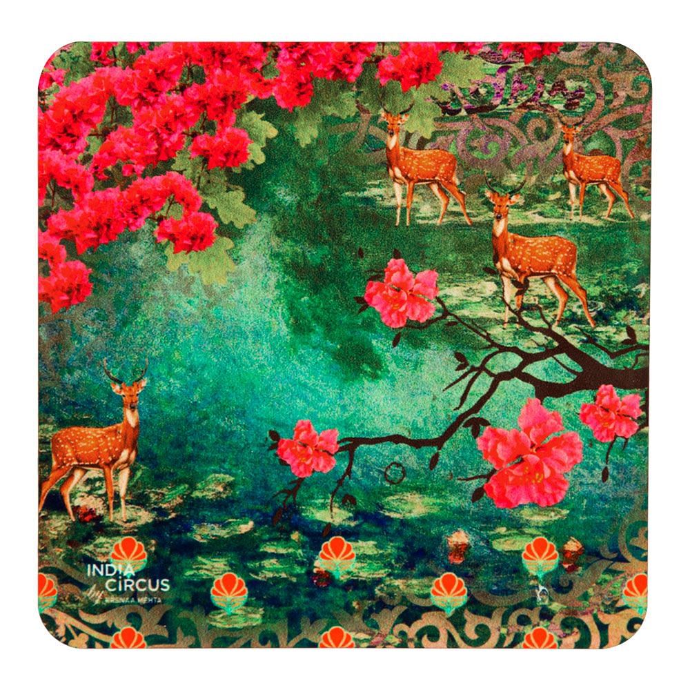 Garden of ShangriLa MDF Coaster - (Set of 6)