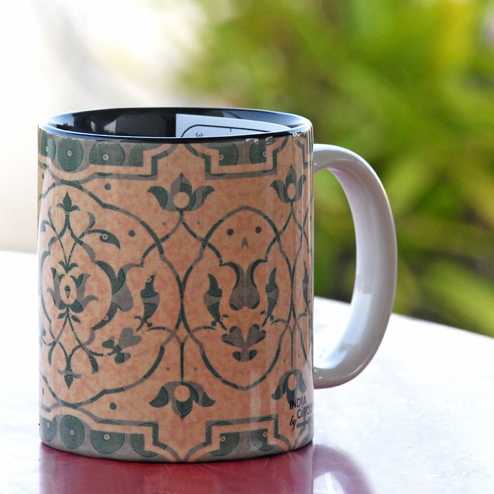 Elegant Carving Coffee Mug