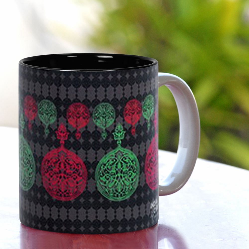 Carved Circles Mug