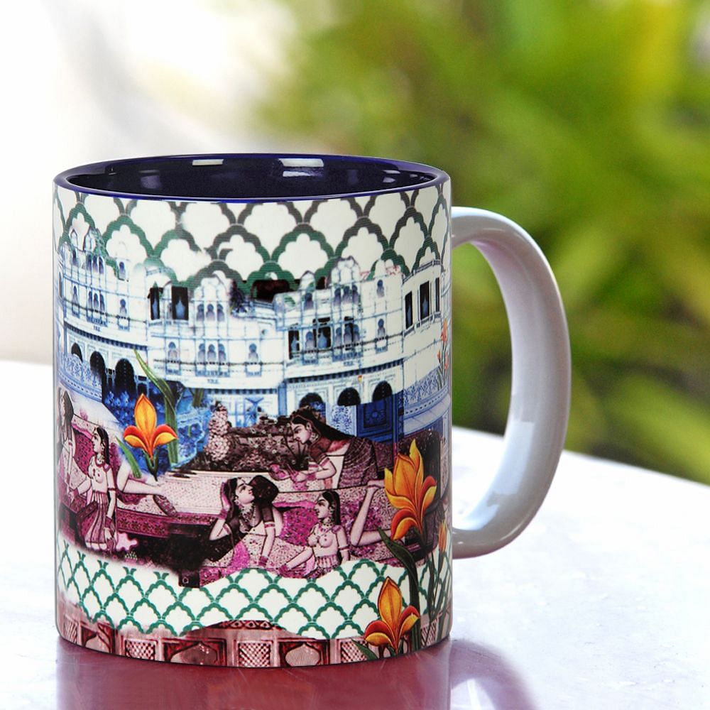 Palace Scene Miniature Mug