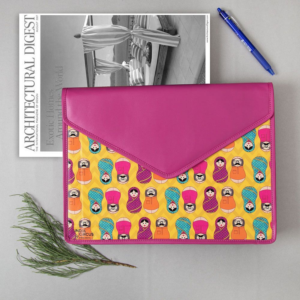Desi Matryoshka Dolls Document Holder