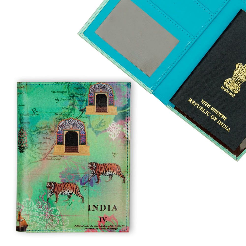 Desi  Wonderland Passport Cover