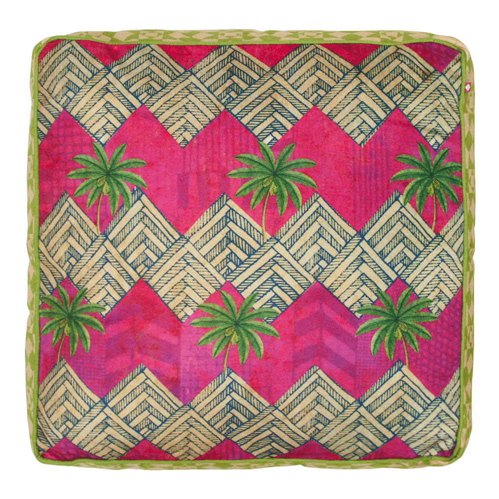Zig-Zag Floor Cushion Cover