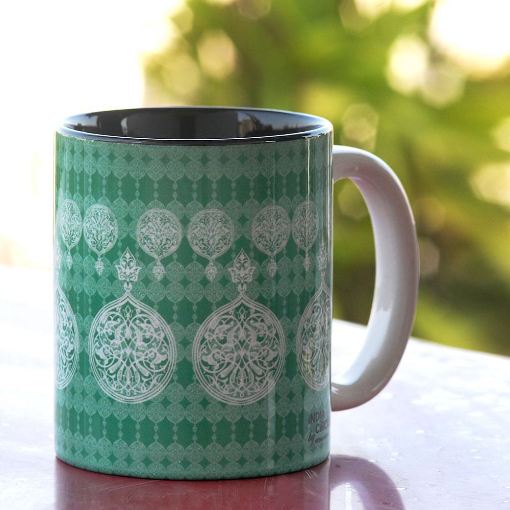 Carved Circles Mug