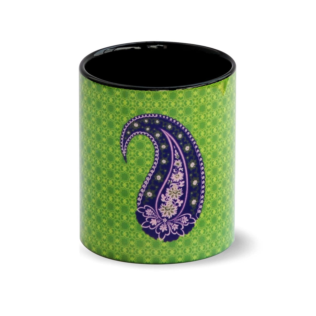 Blue Paisley Coffee Mug