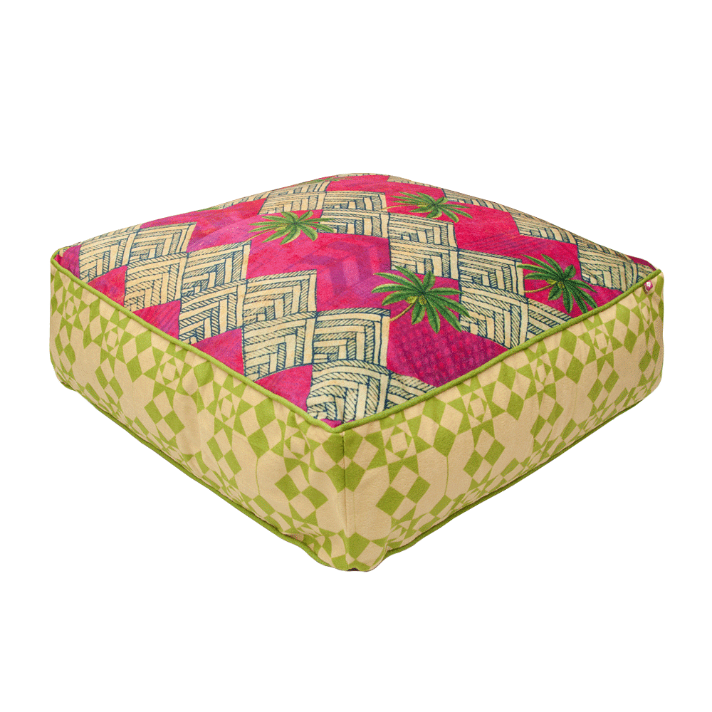 Zig-Zag Floor Cushion Cover