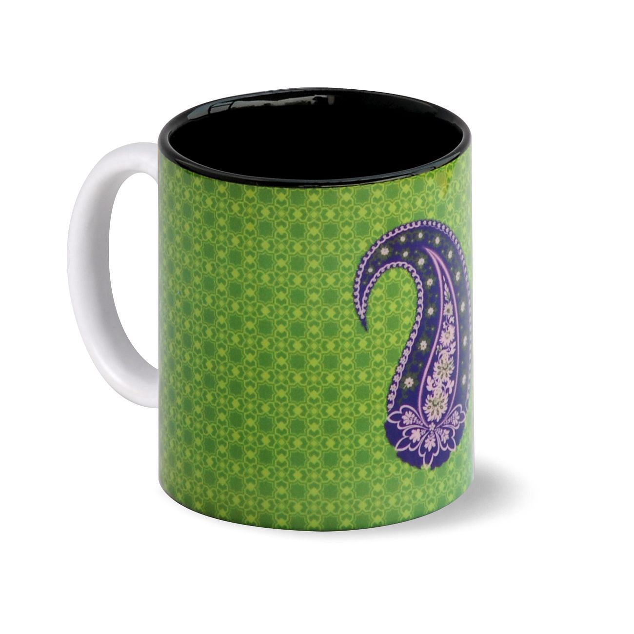 Blue Paisley Coffee Mug