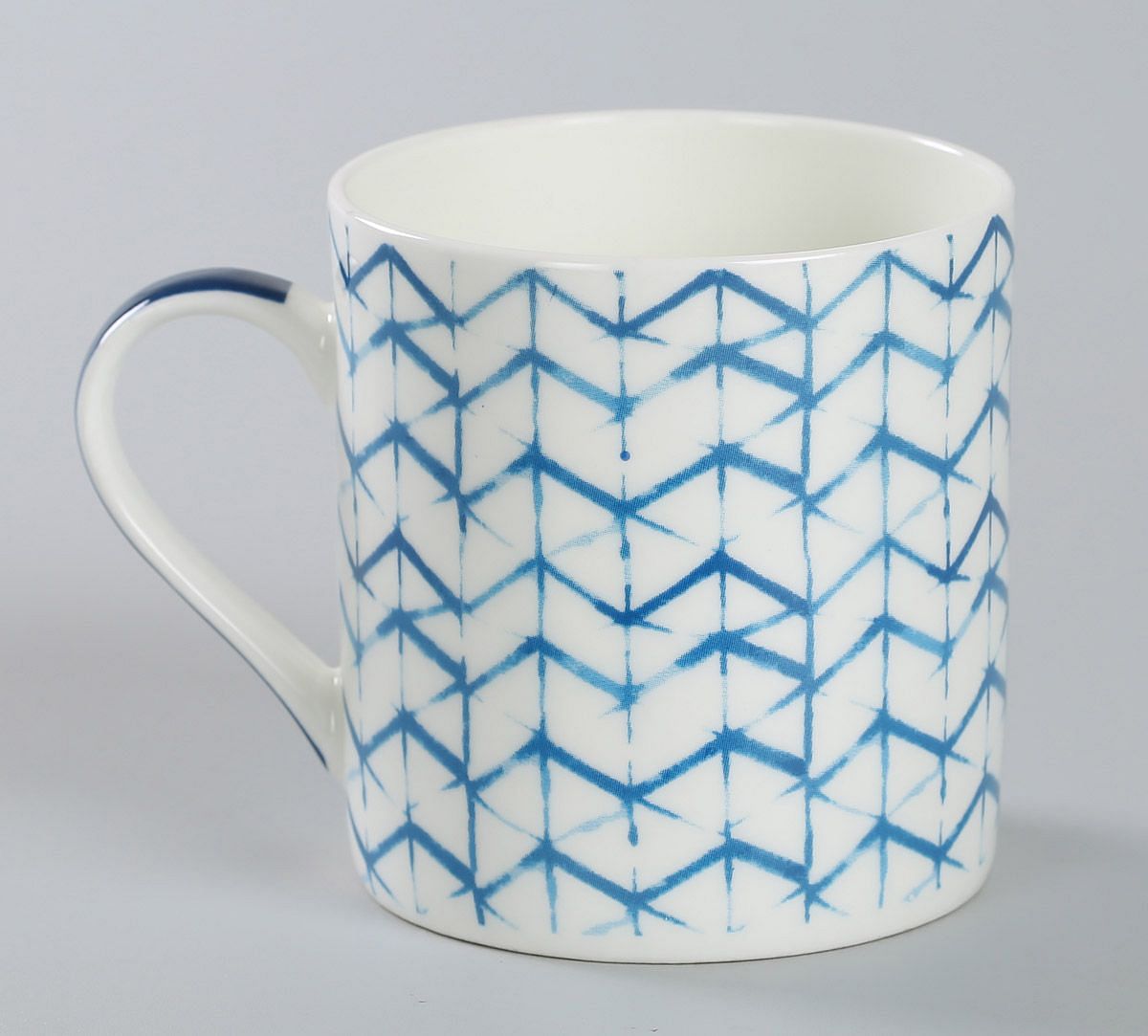 India Circus Zig Zag Stripes Coffee Mug Set of 6