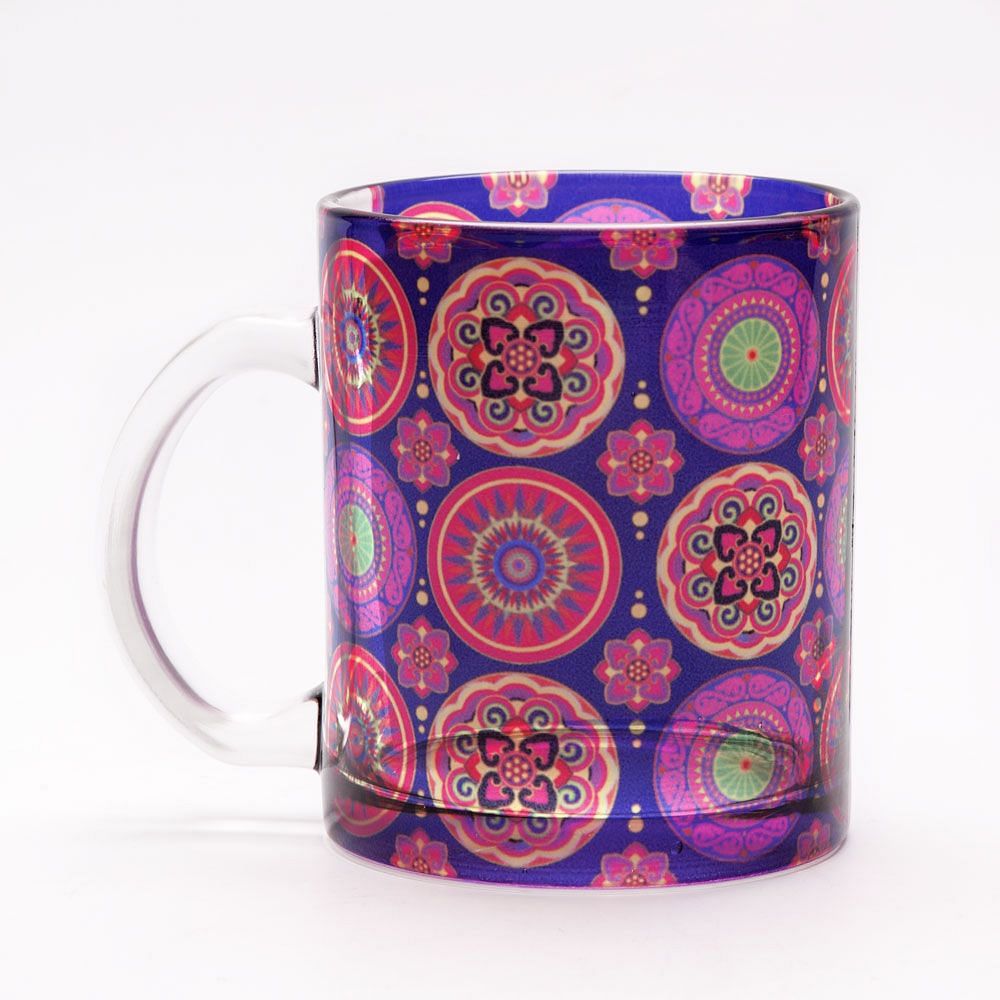 Circular Notion Glass Mug