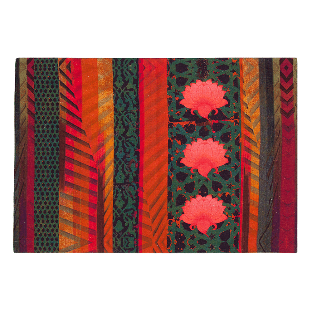 Flower Quill Table Mat & Napkin Set