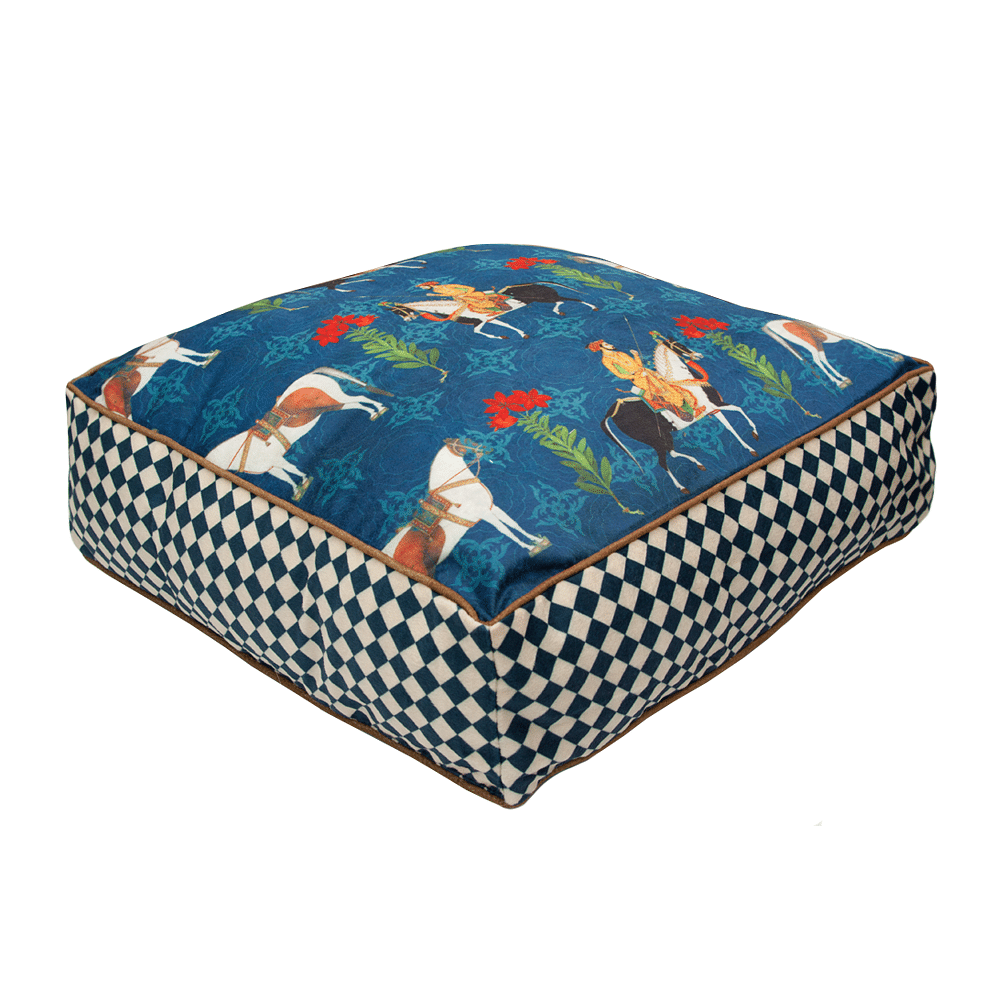 The Transcendant Stallion Floor Cushion Cover