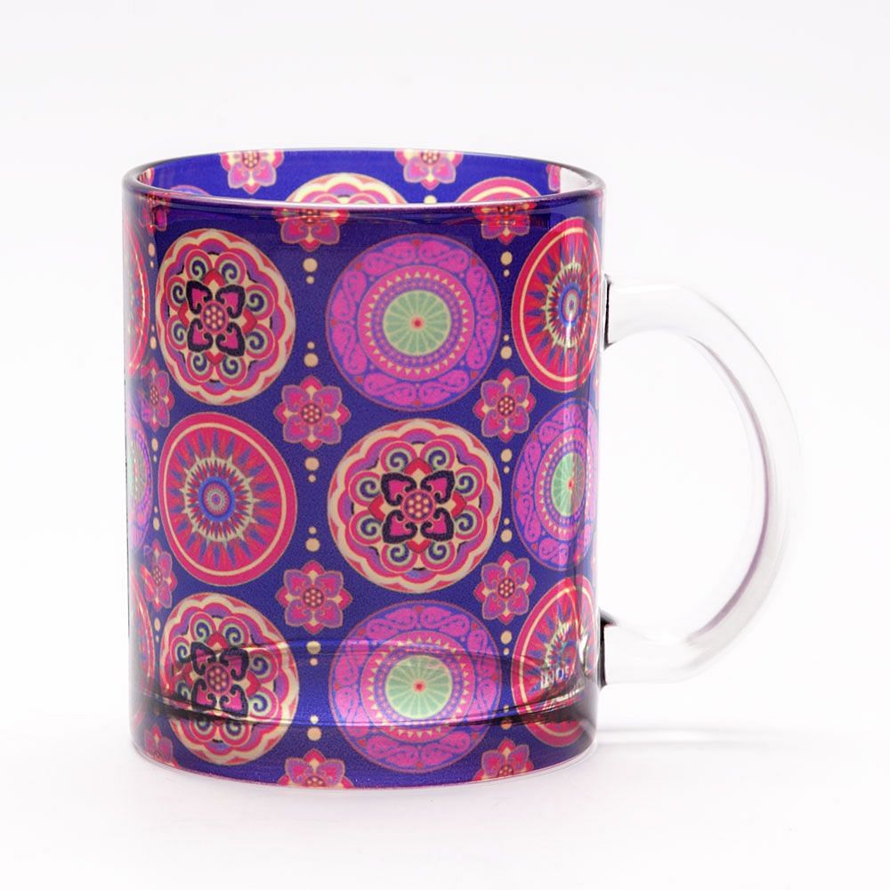 Circular Notion Glass Mug