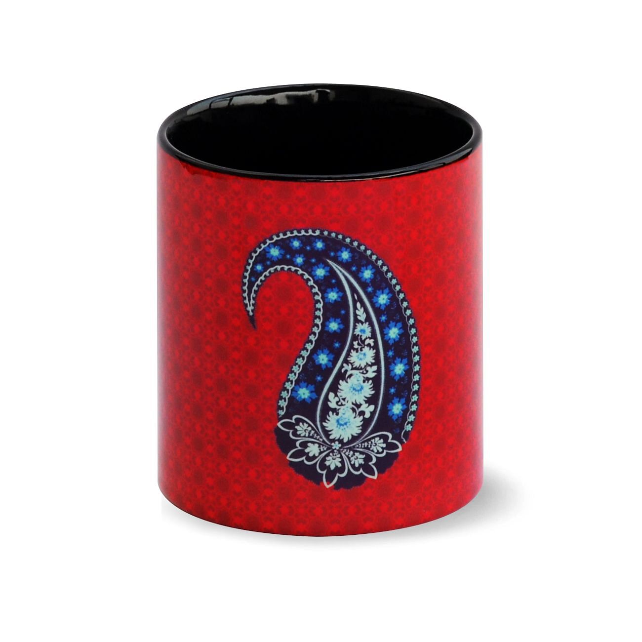 Blue Paisley Mug 