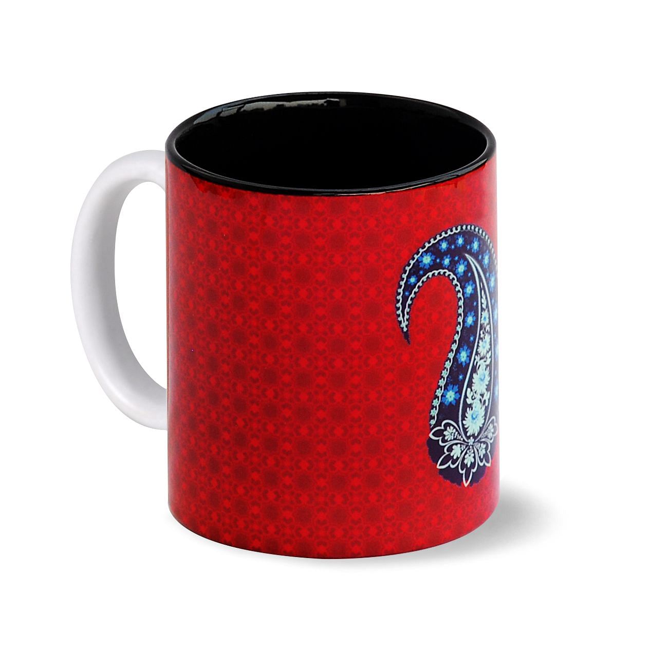 Blue Paisley Mug 