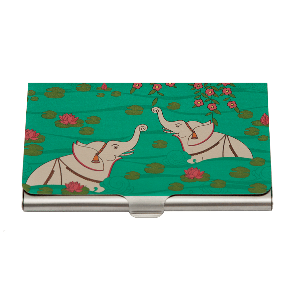 Elephant Bath Visiting Card Holder