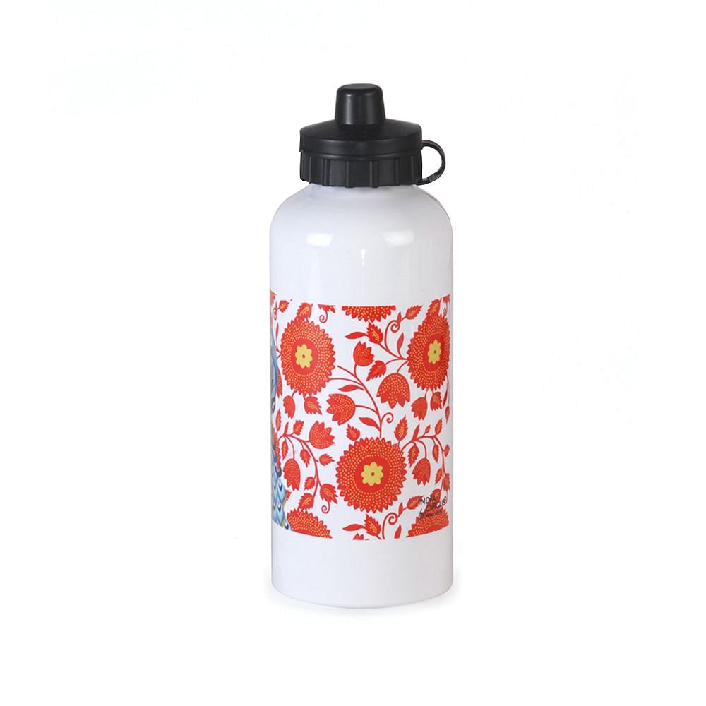 Floral Peacock Dance Sipper