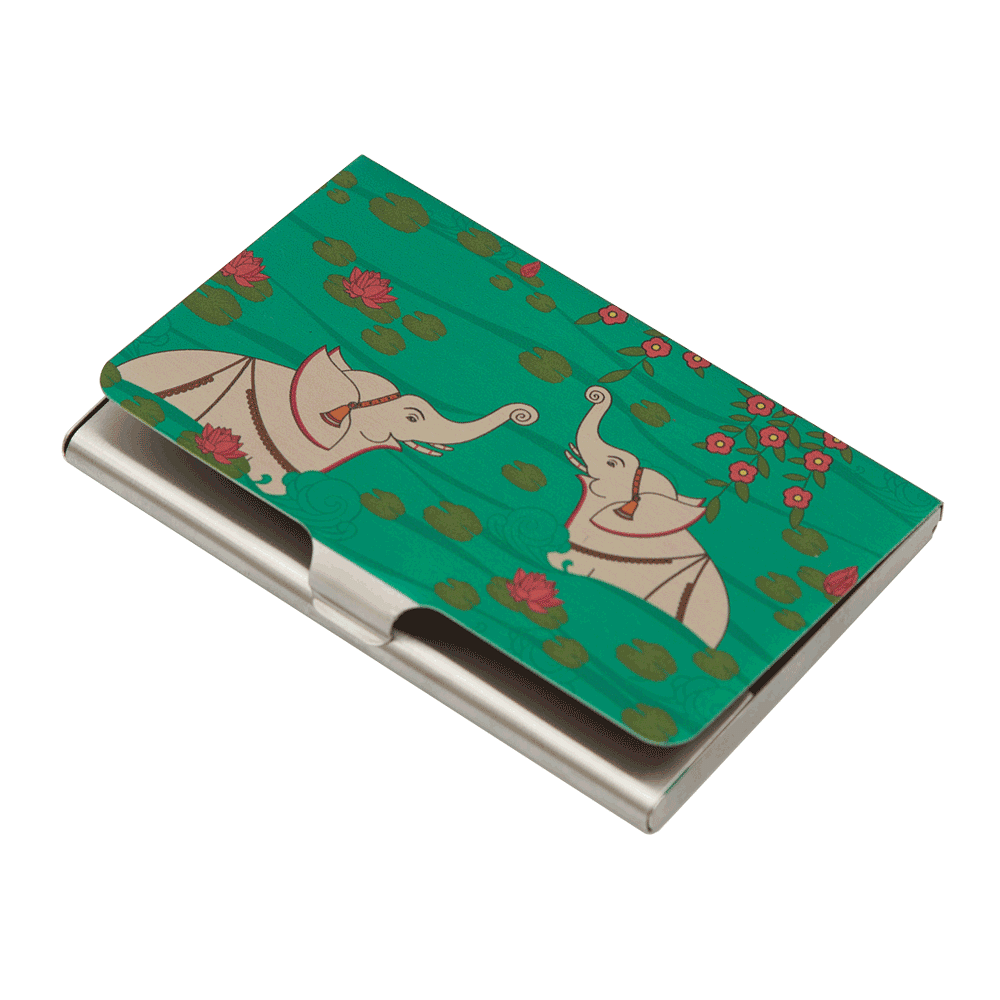 Elephant Bath Visiting Card Holder