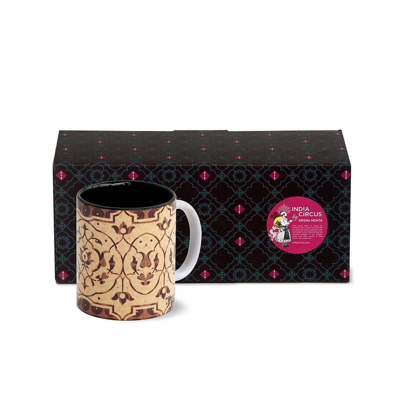 Elegant Carving Mug