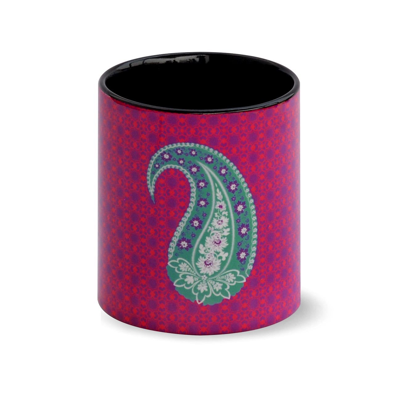 Blue Paisley Coffee Mug