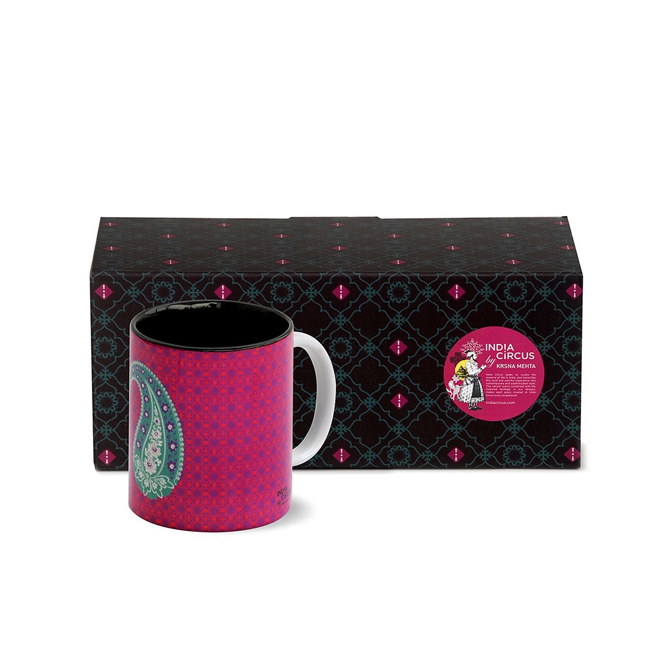 Blue Paisley Coffee Mug