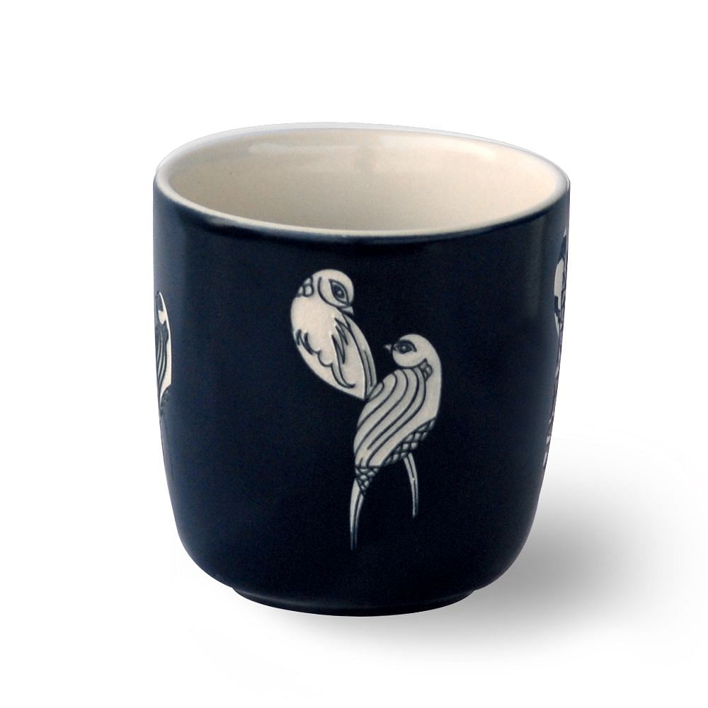Chirping Birds Engraved Coffee Mug