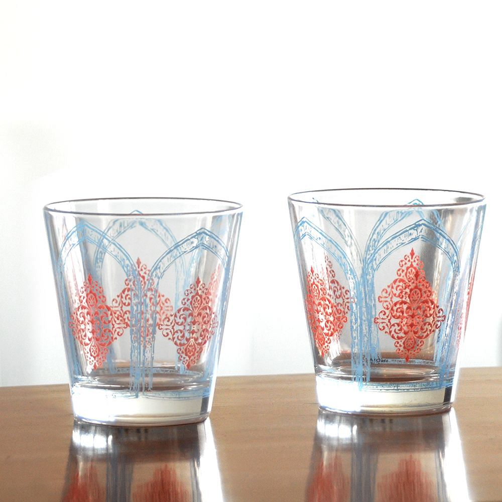 Archaic Arches Tumblers (Set of 2)