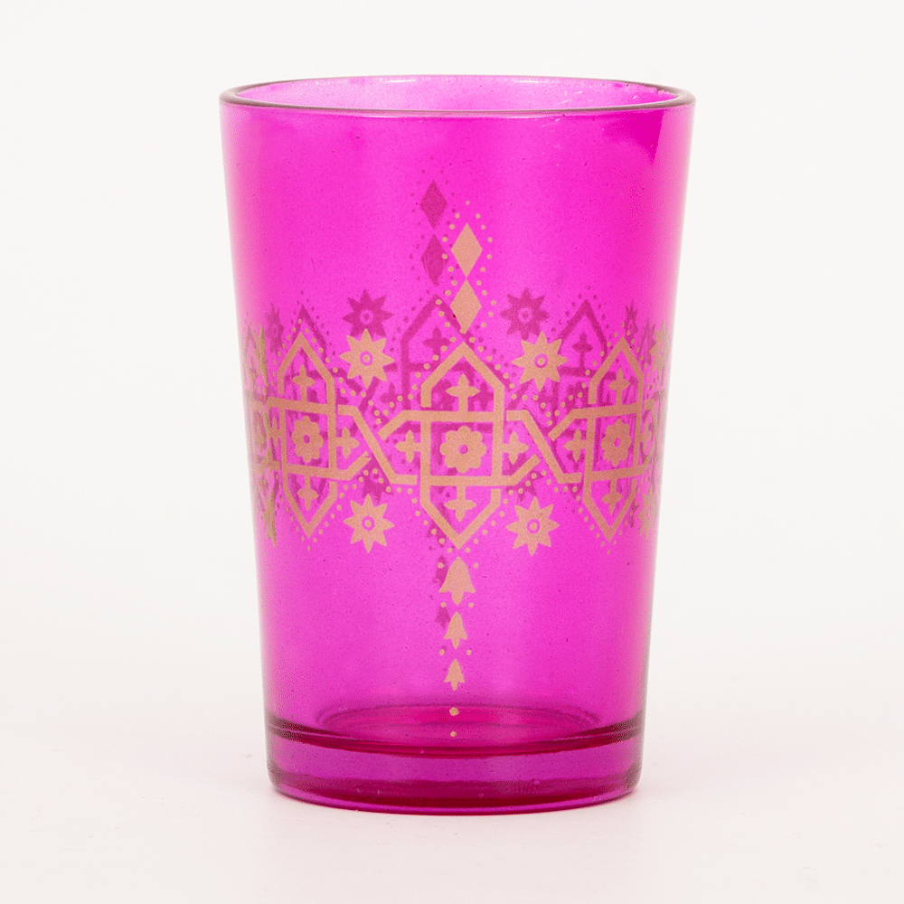 Crimson Fantasia Moroccan Glasses