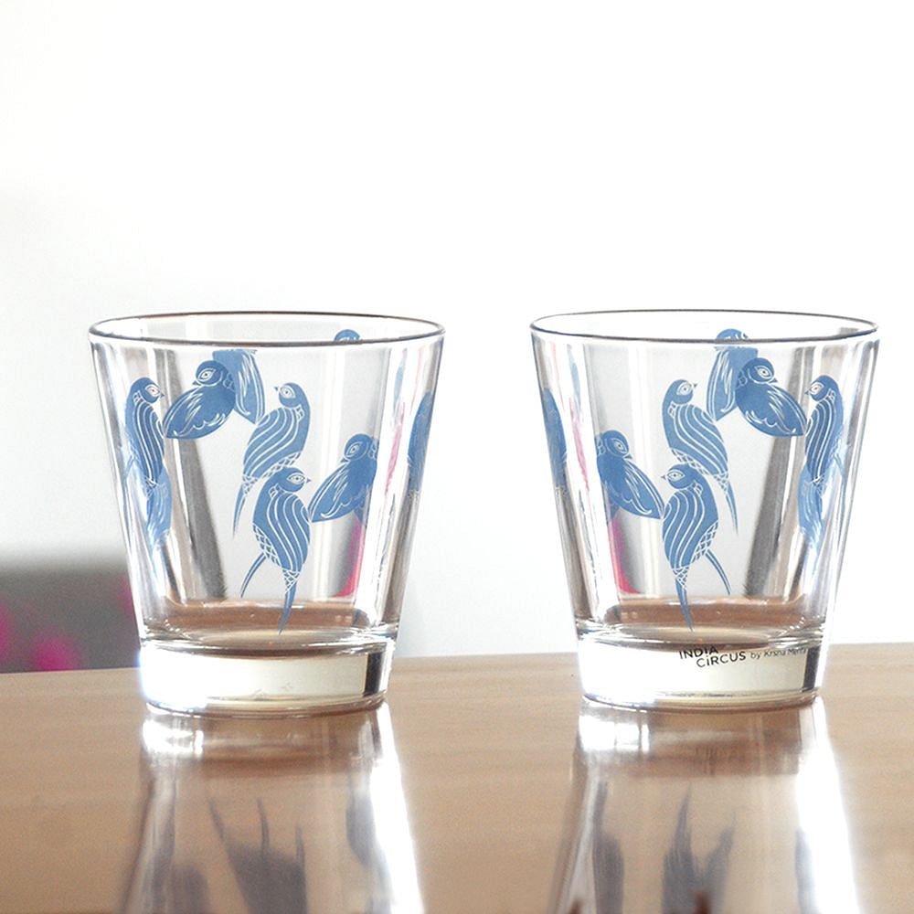 Chirping Birds Tumblers (Set of 2)