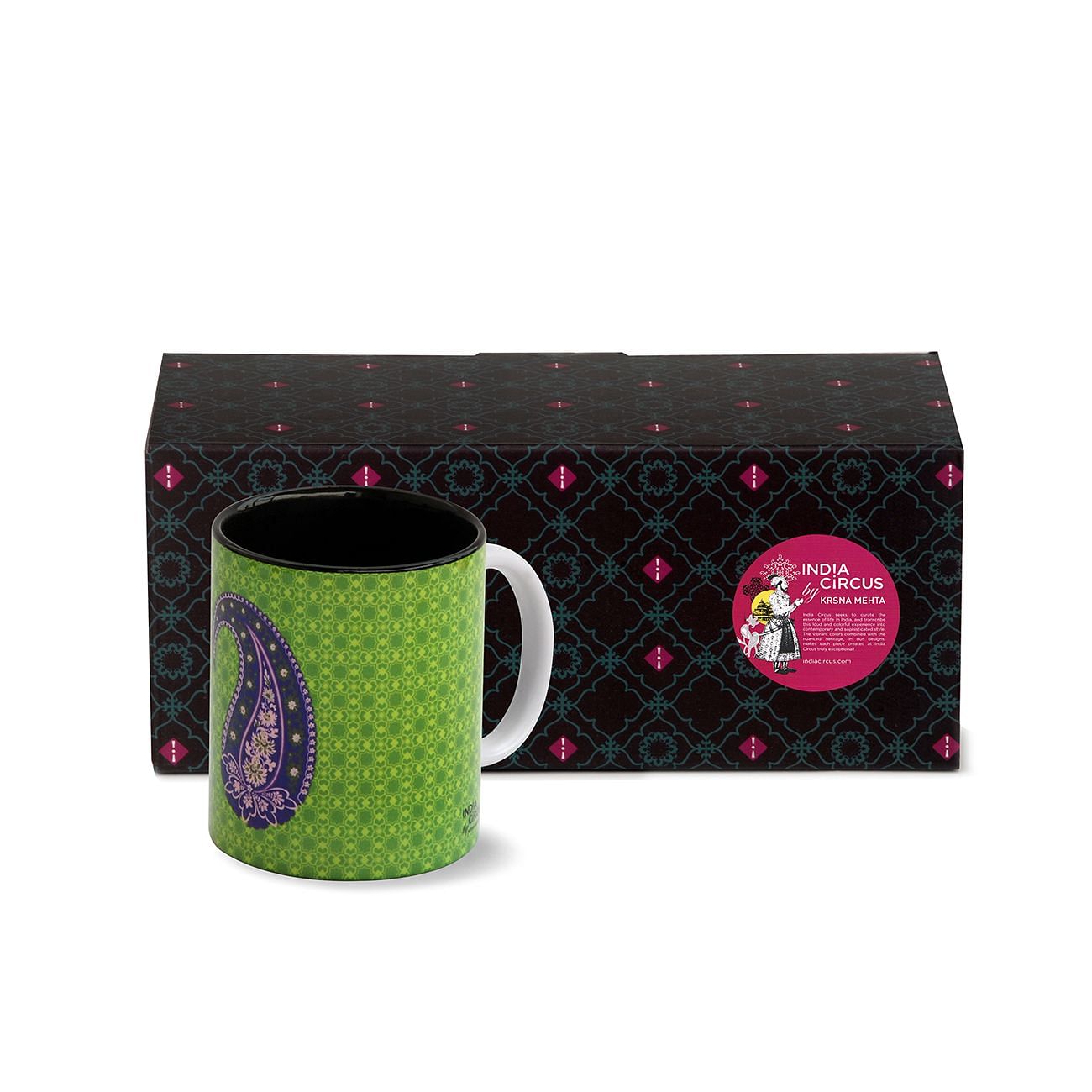 Blue Paisley Coffee Mug