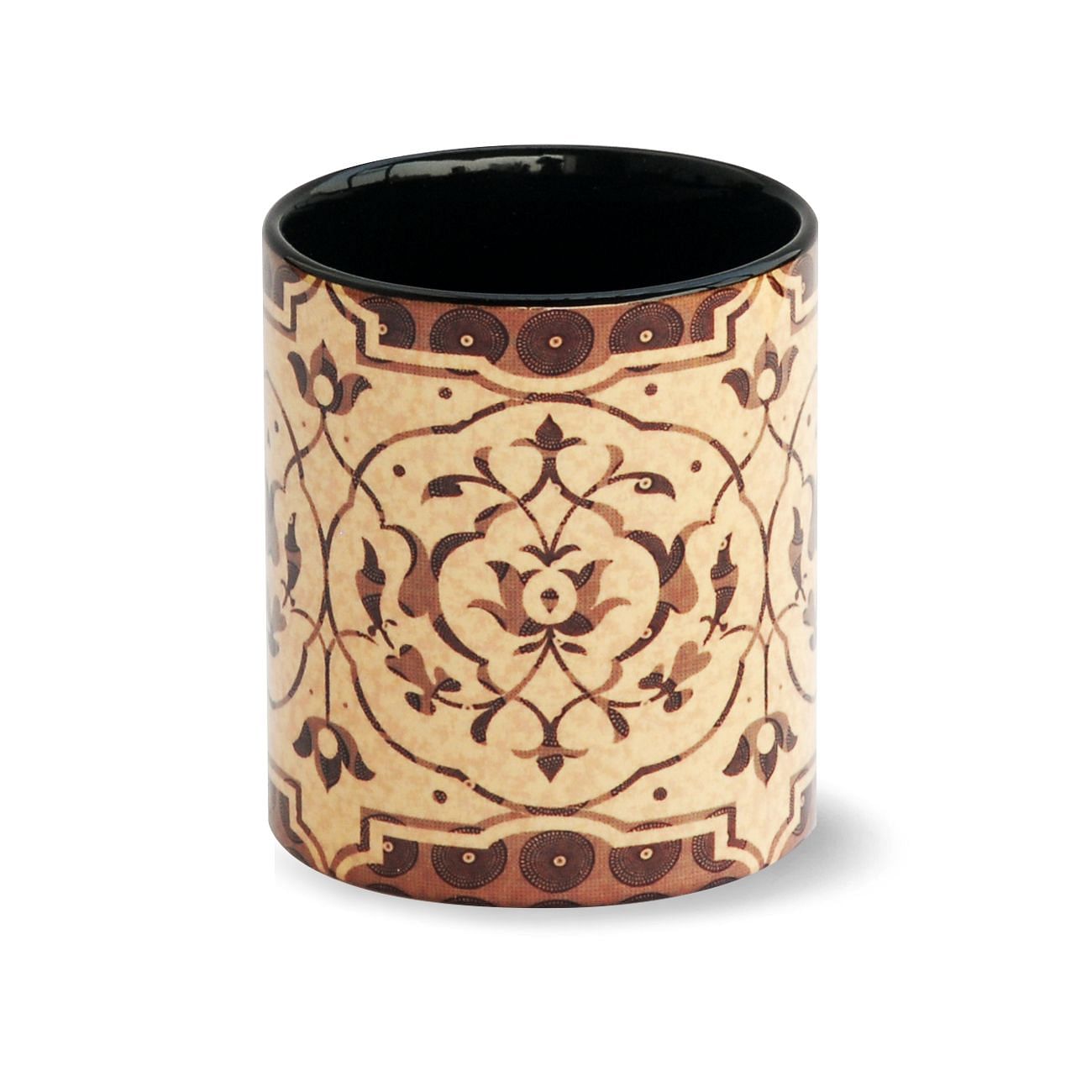 Elegant Carving Mug