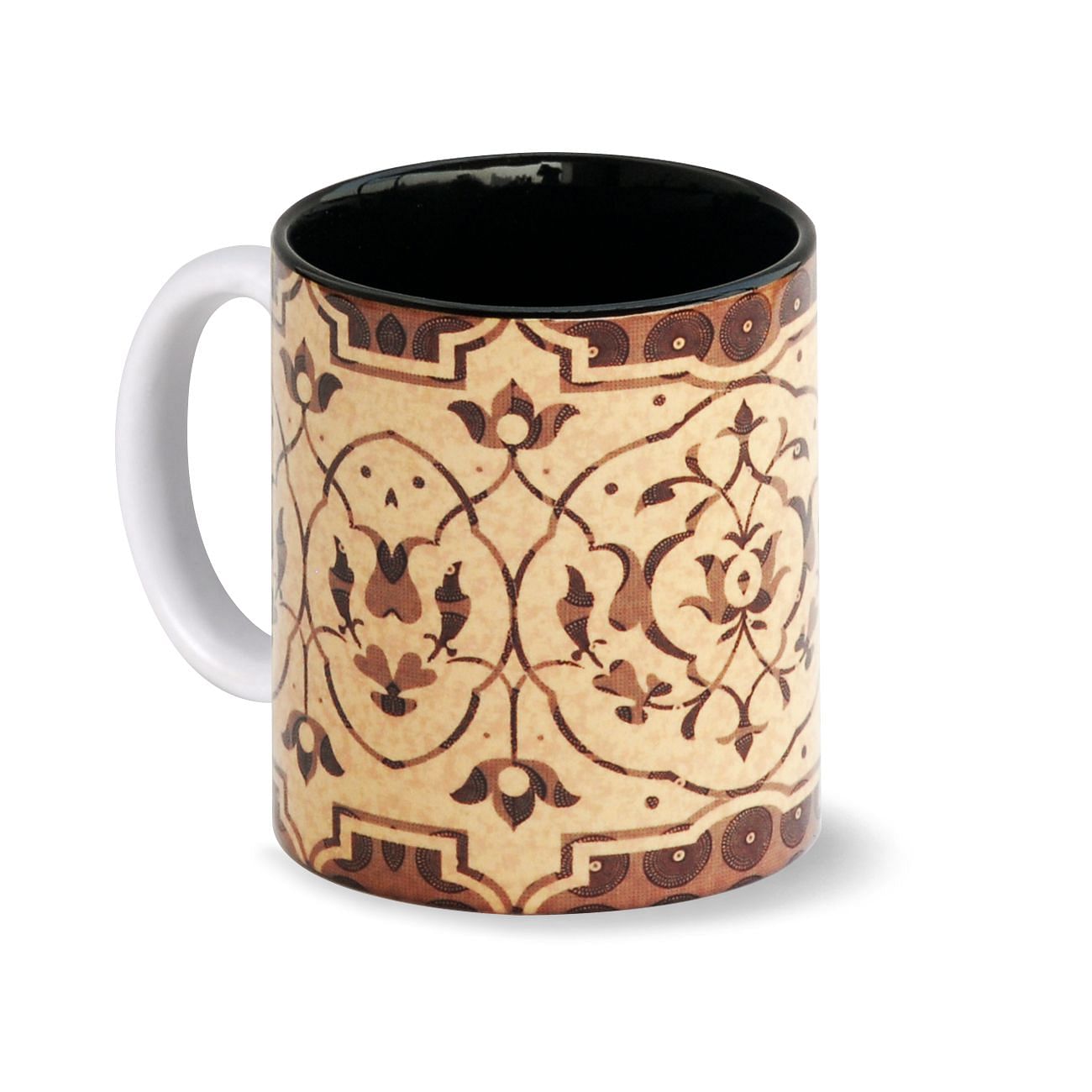 Elegant Carving Mug