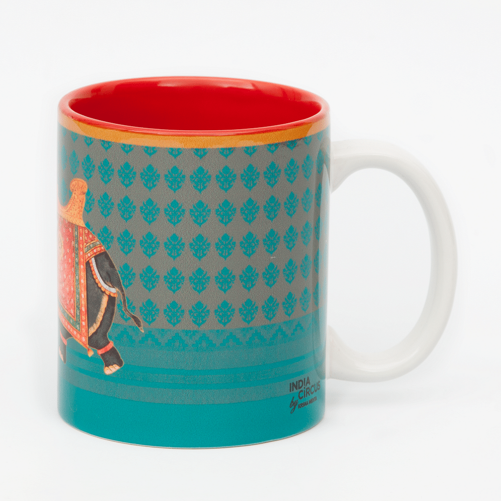 Embellished Elephant Mug