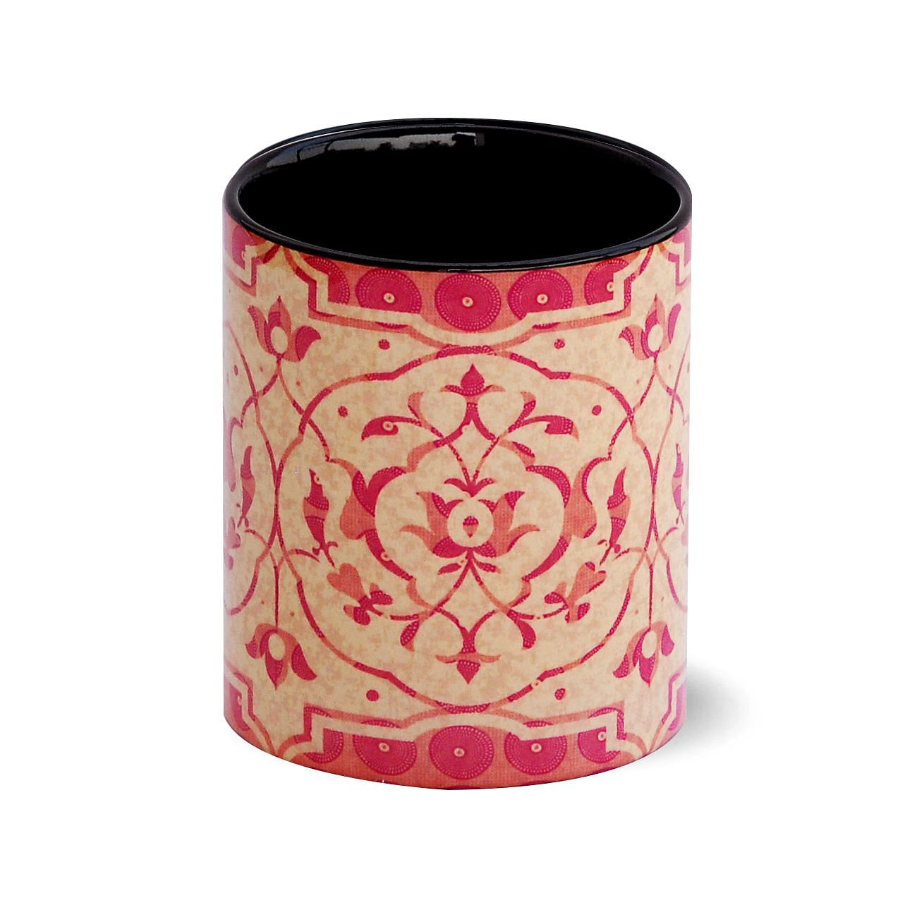 Elegant Carving Mug
