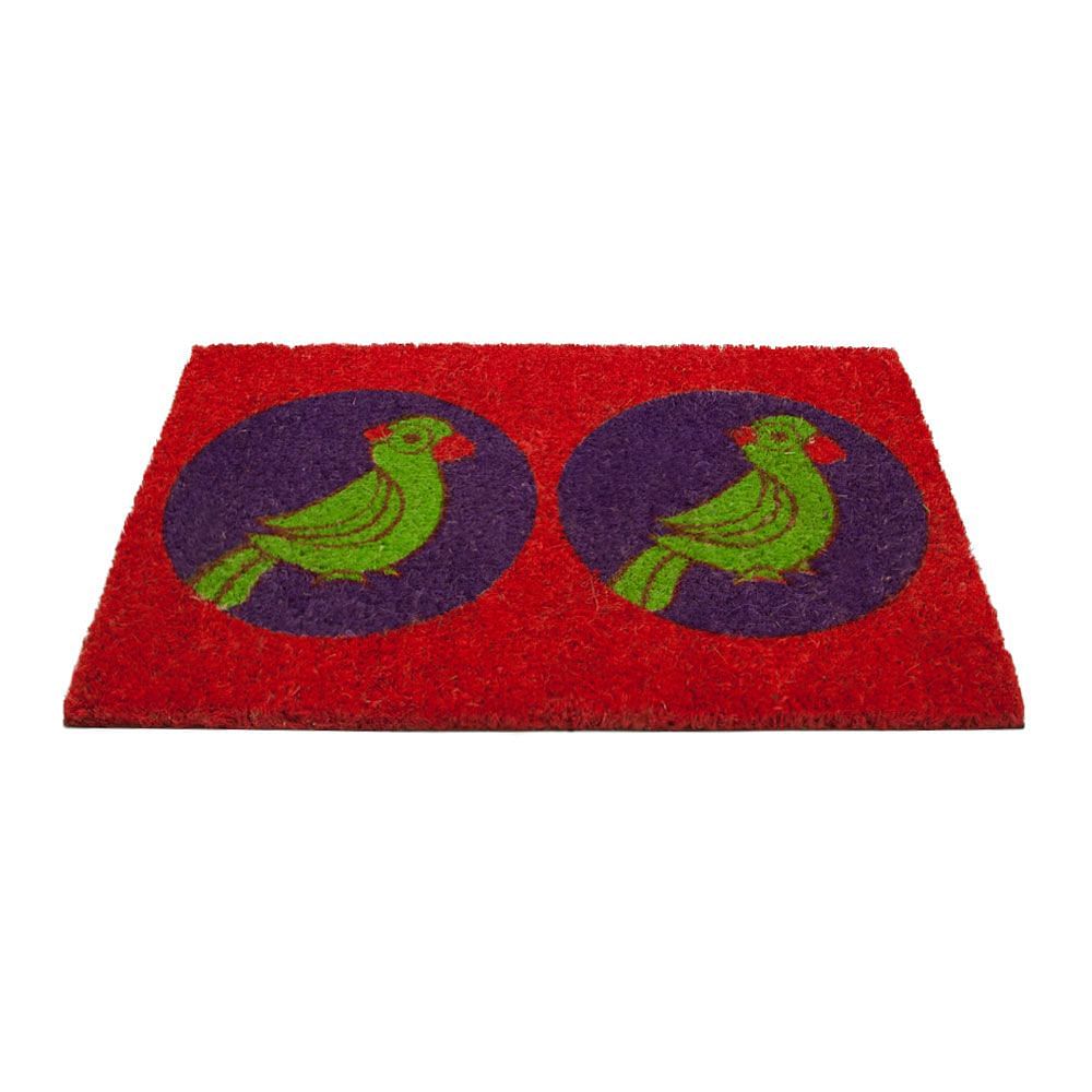 Two Parrots Doormat