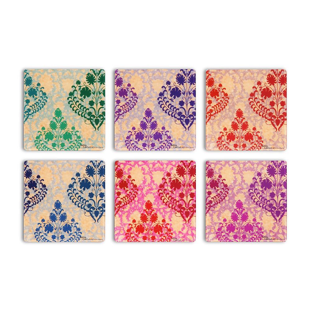 Colour Coats Coasters - (Set of 6)