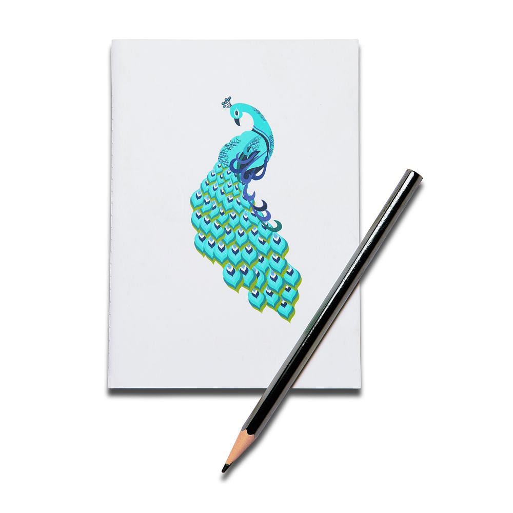 Peacock Dance Notebook