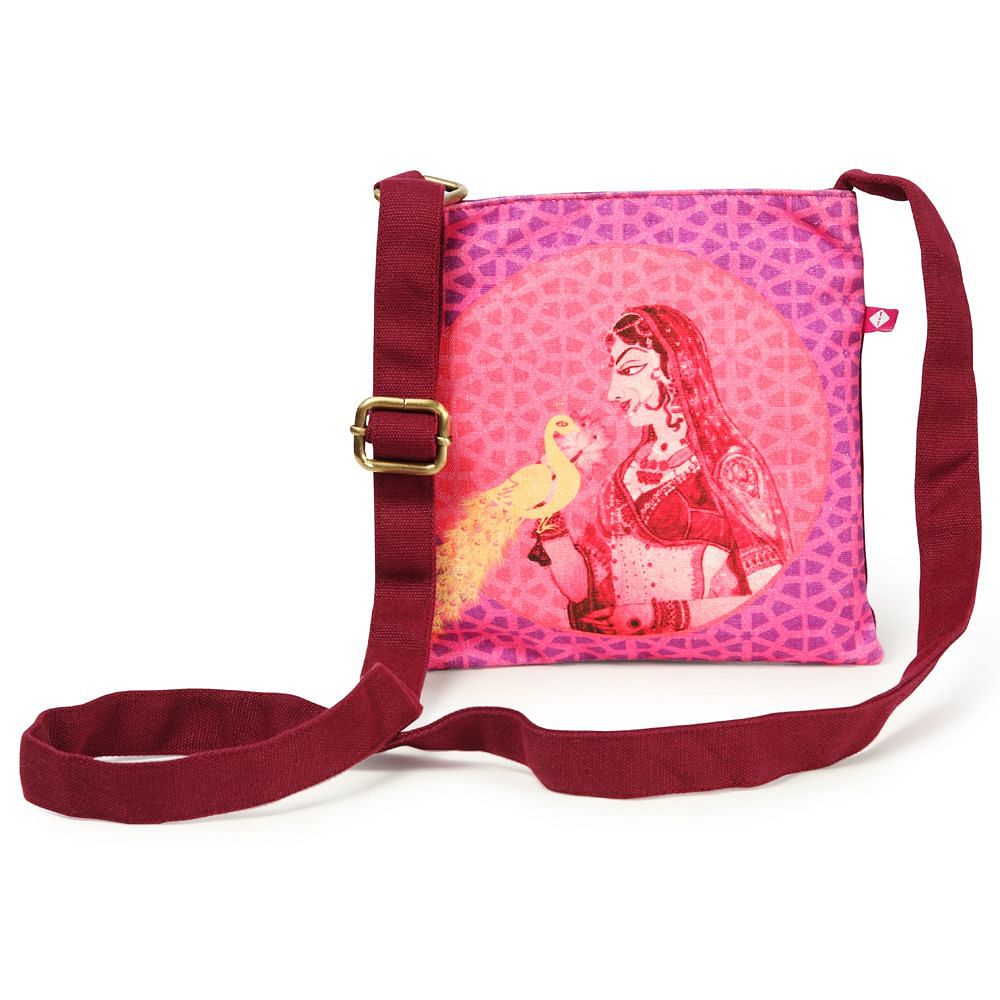 Peacock Love Shoulder Purse