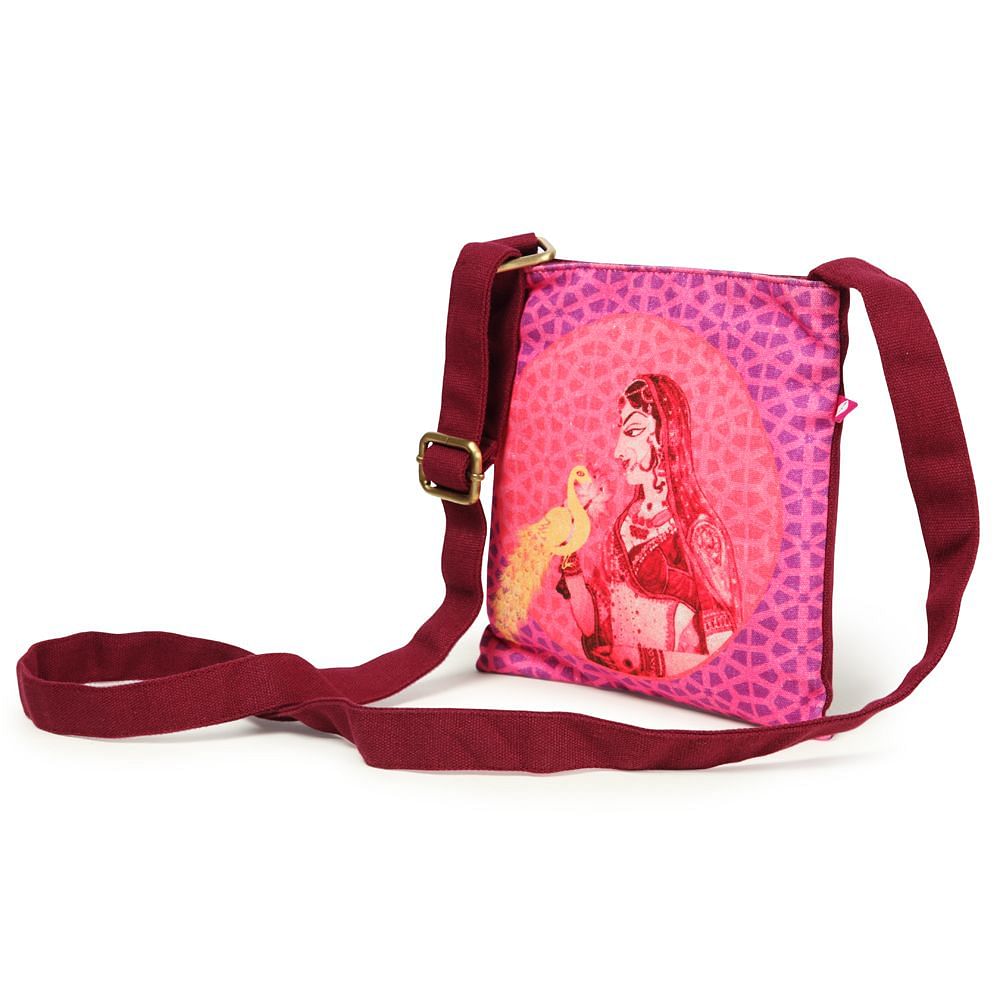 Peacock Love Shoulder Purse