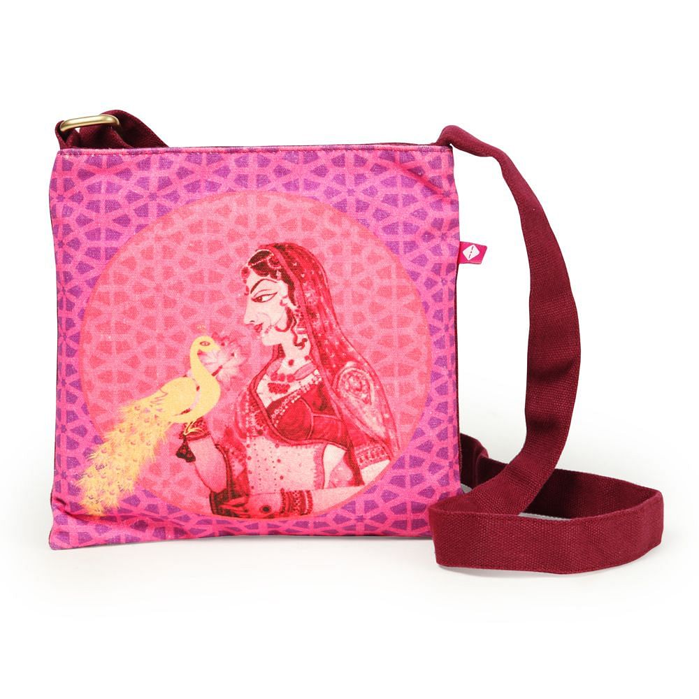 Peacock Love Shoulder Purse