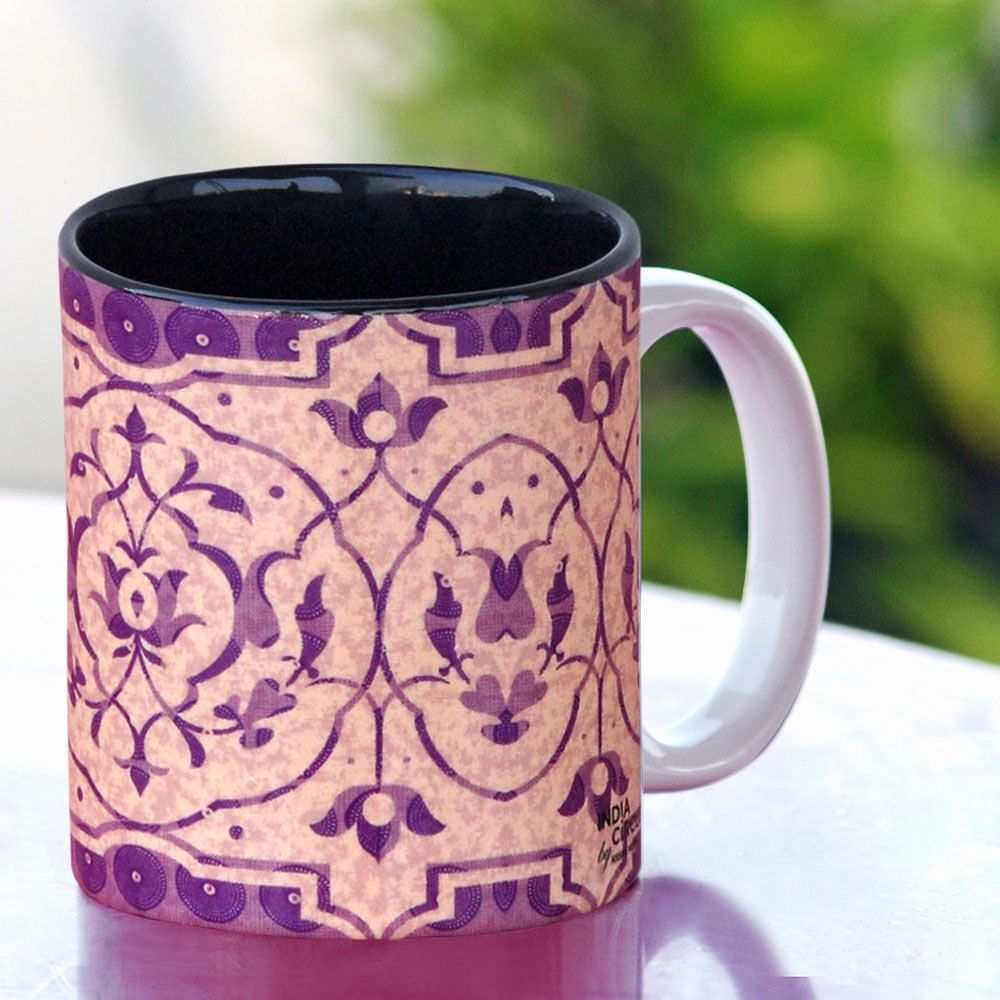 Elegant Carving Coffee Mug