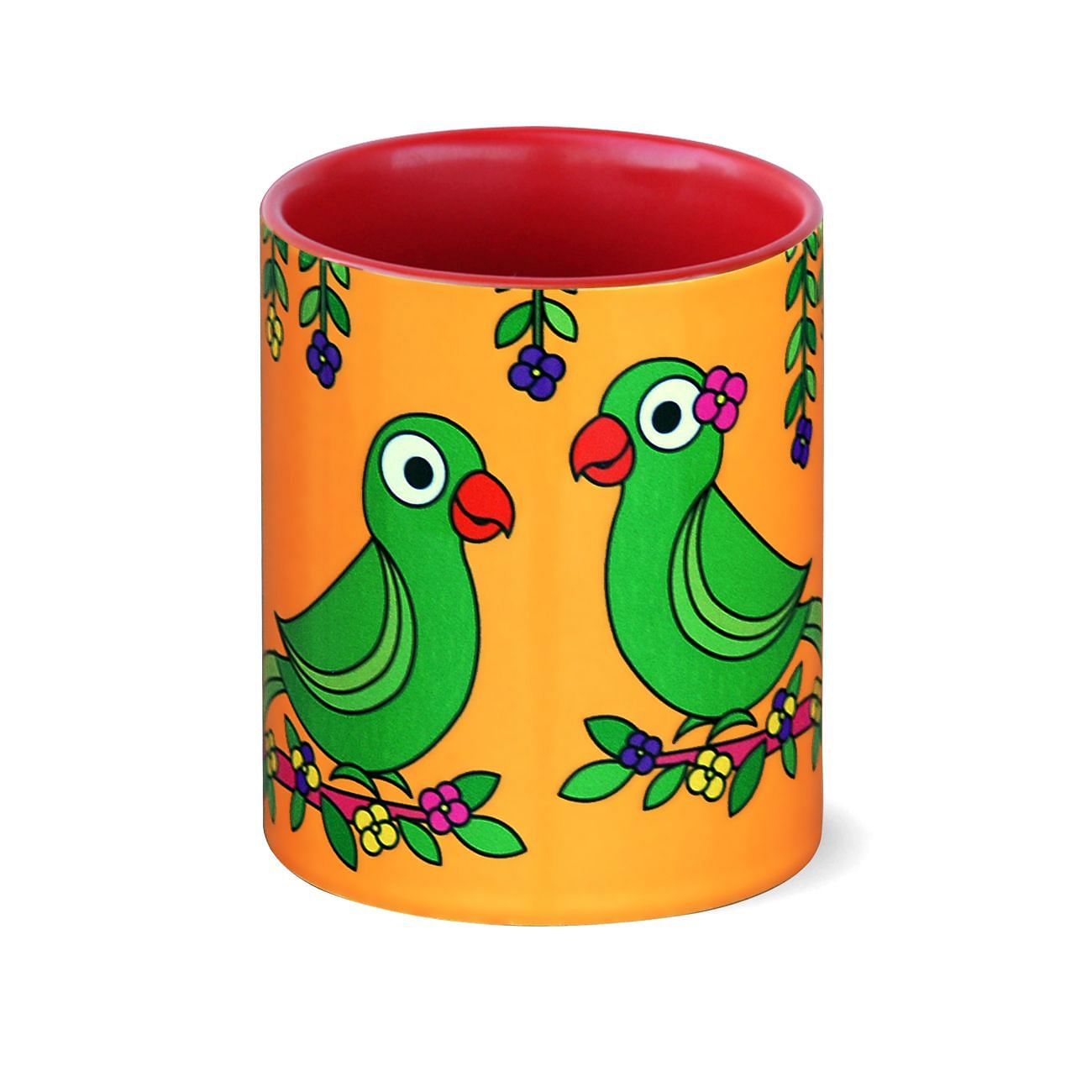Jalebi Talking Parrots Mug
