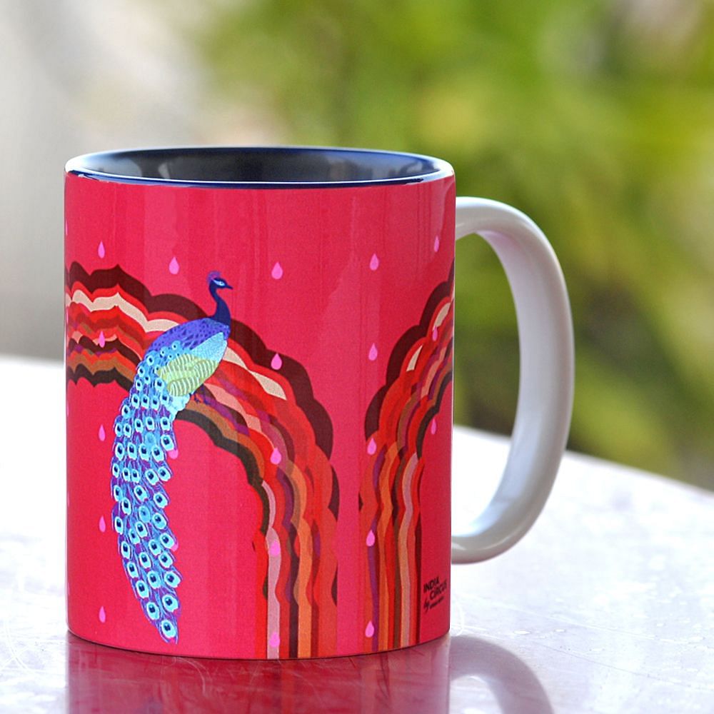 Peacock Charm Mug