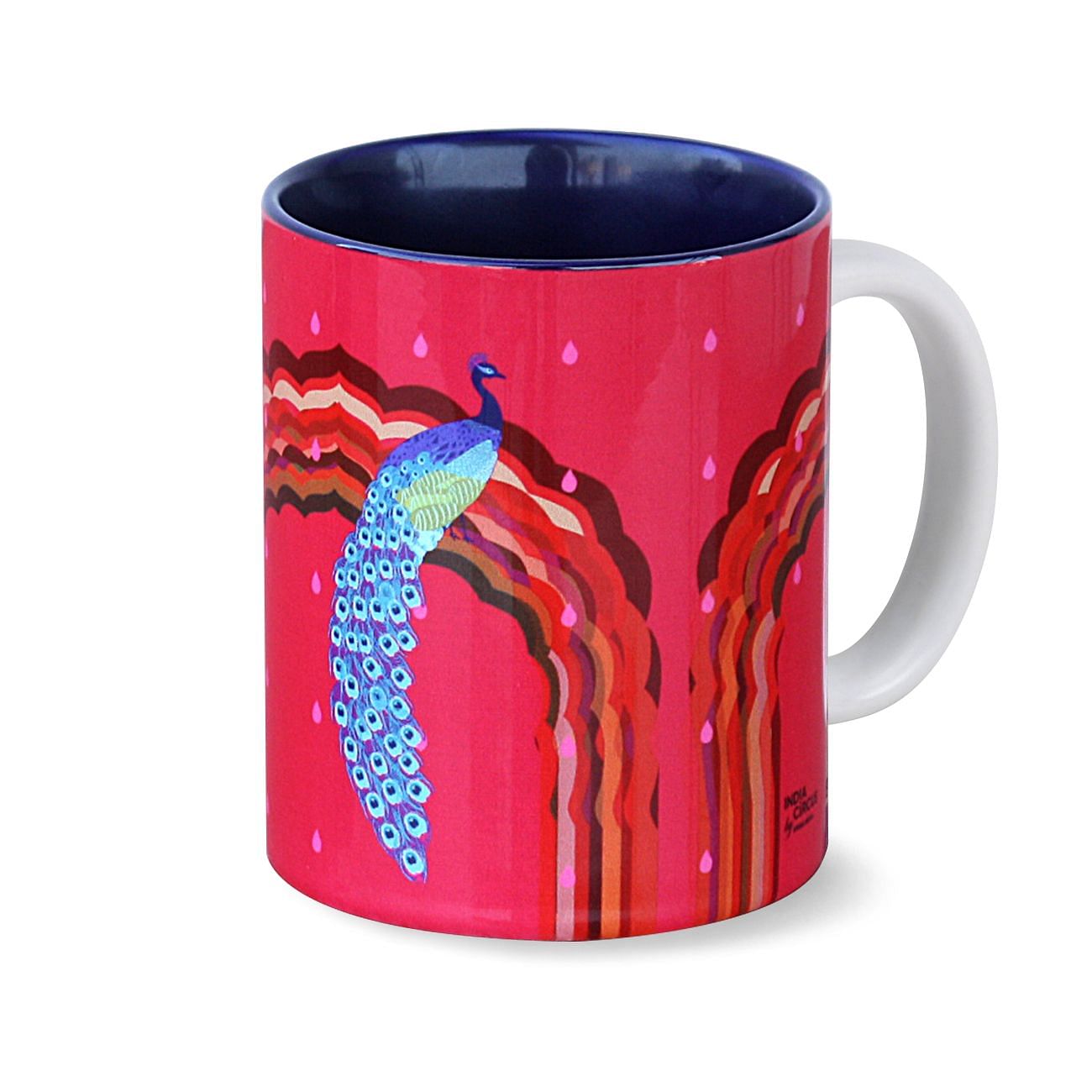 Peacock Charm Mug