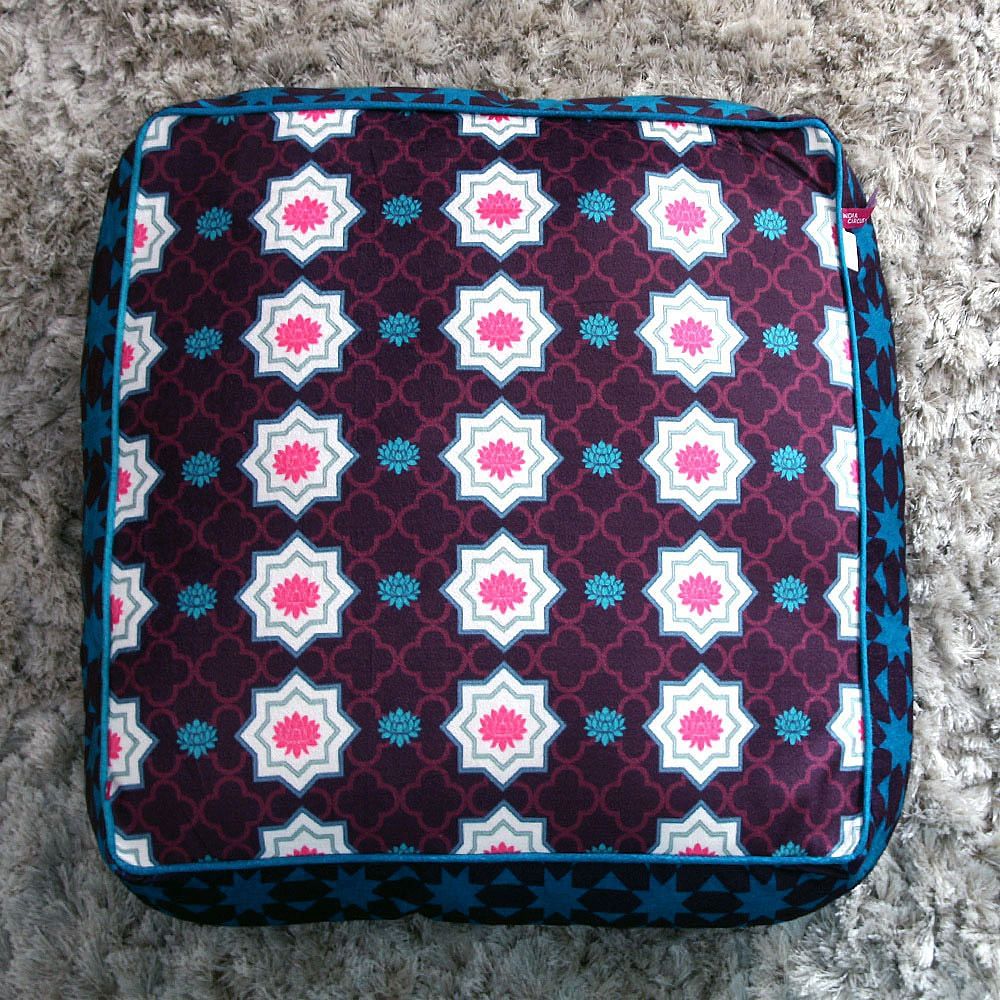 Tamara Floral Bloom Floor Cushion Cover 