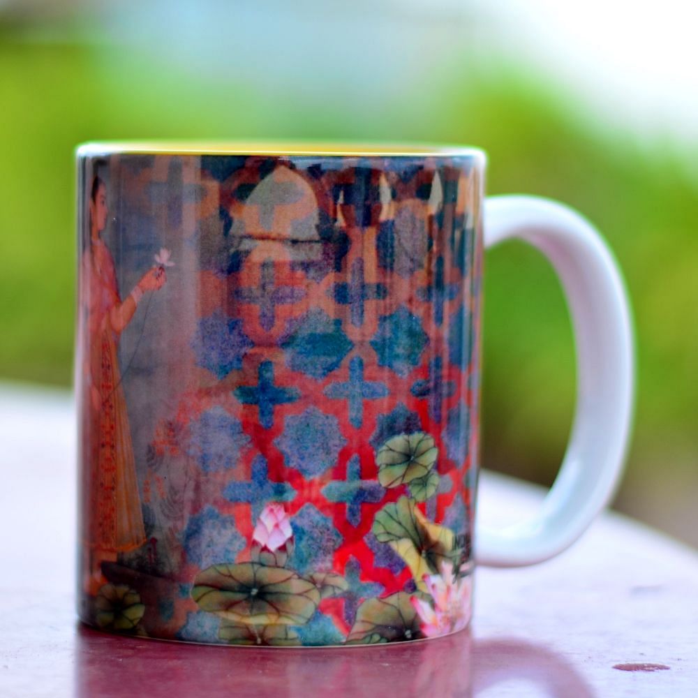 Neo- Nawab Lotus Courtesan Mug
