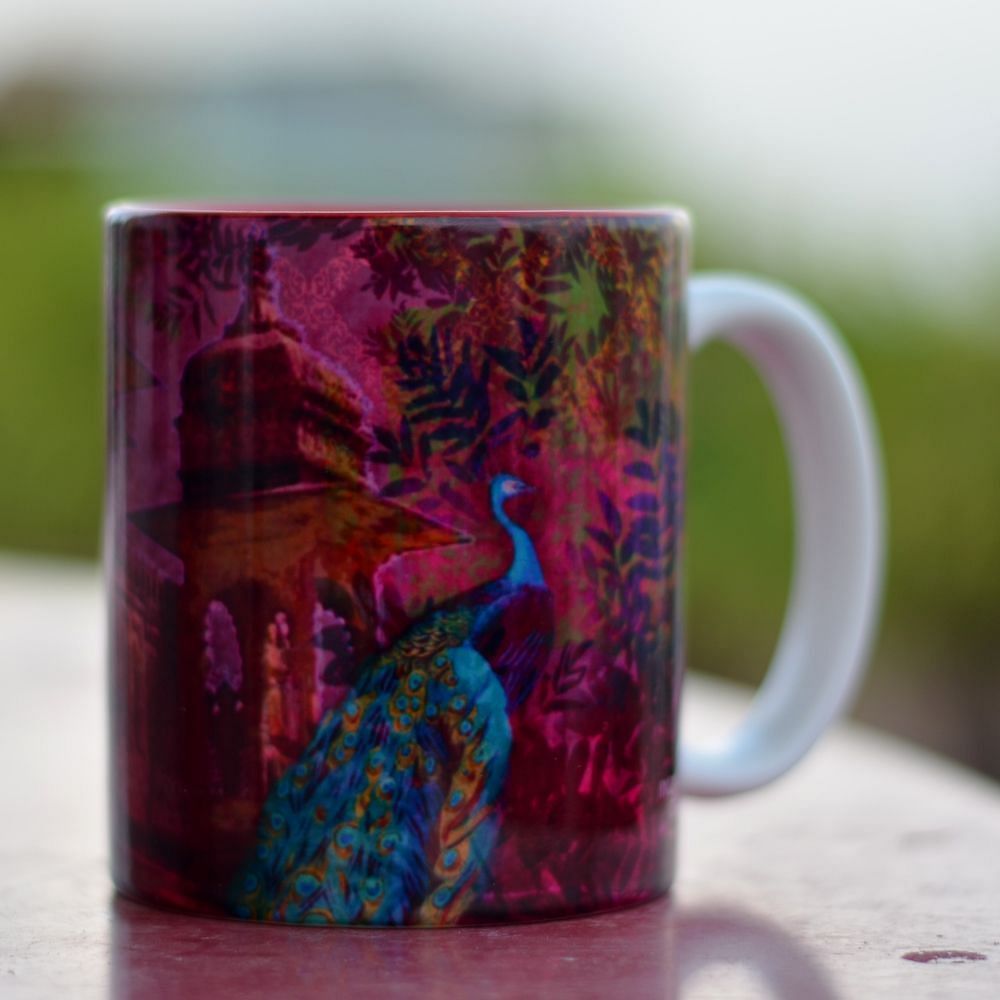 Royal Peacock Mug